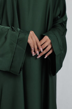 Satin Basic - Royal Green