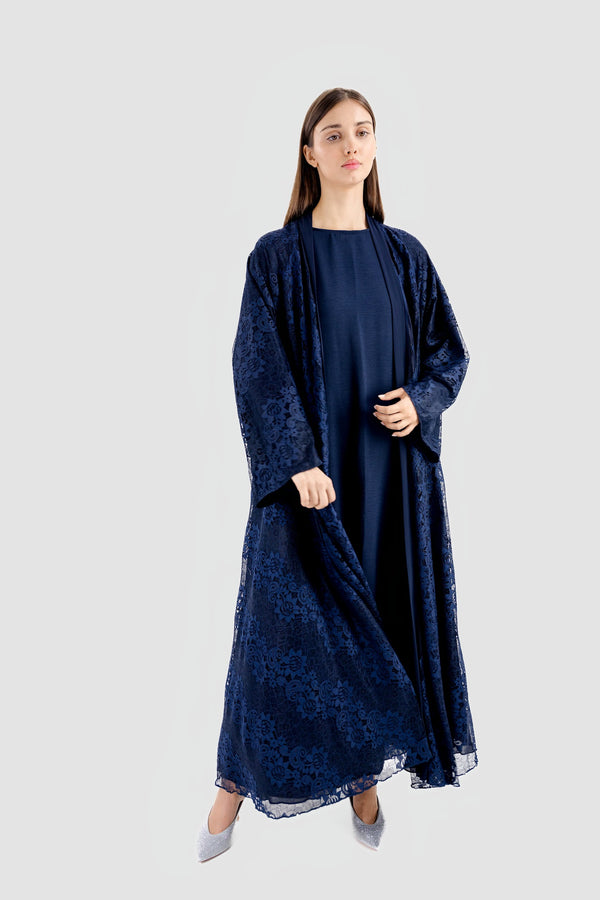 Majeste Abaya | Navy Blue
