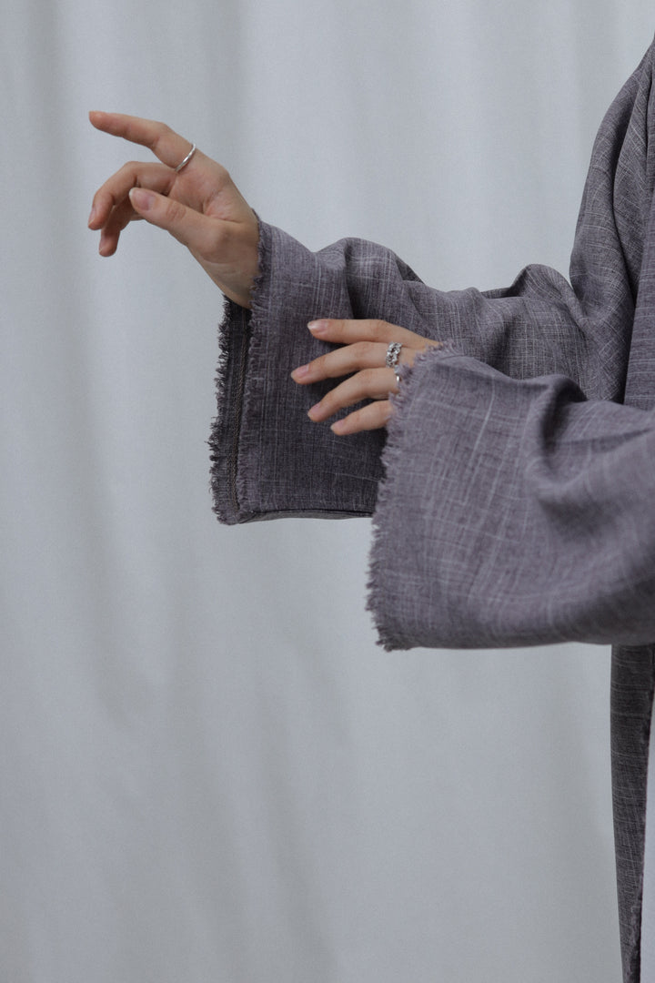 Linen Kimono | Lavender