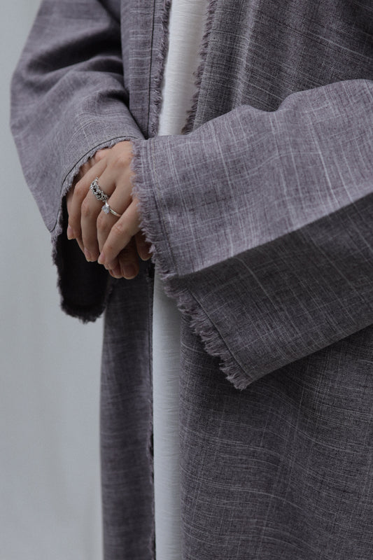 Linen Kimono | Lavender