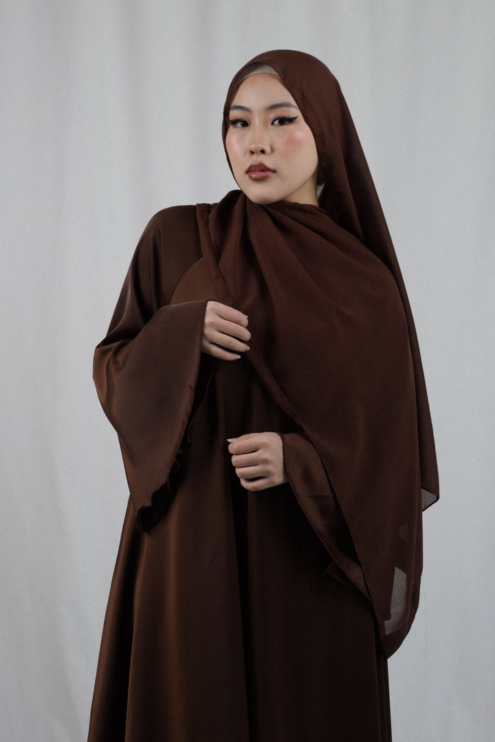 Premium Abaya | Chocolate