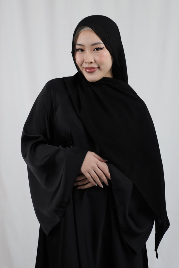 Premium Satin - Black