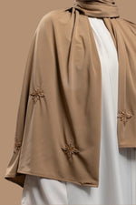Load image into Gallery viewer, Premium Jersey Handmade Diamond 1 | Mocha Brown
