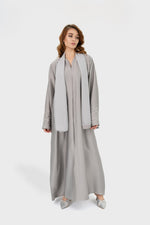 Load image into Gallery viewer, Abaya Mara | Silver Sheen
