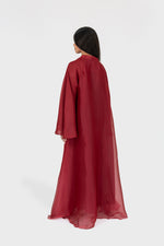 Bild in den Galerie-Viewer laden, Luna Abaya I Blutrot |
