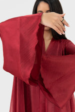 Bild in den Galerie-Viewer laden, Luna Abaya I Blutrot |
