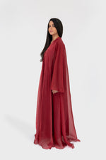 Bild in den Galerie-Viewer laden, Luna Abaya I Blutrot |
