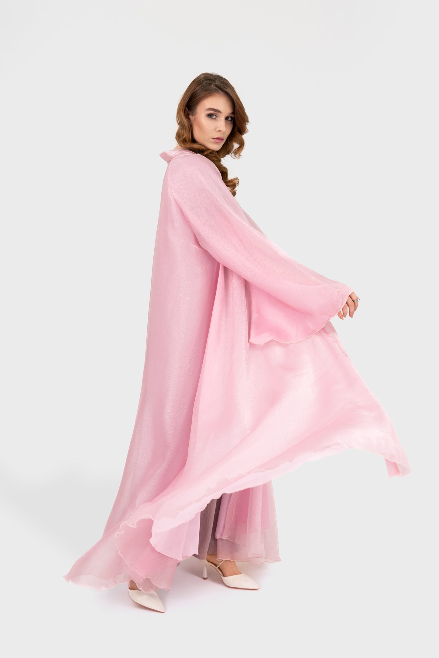 Dreamy Abaya - Rose Pink