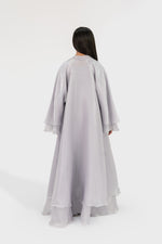 Load image into Gallery viewer, Dreamy Abaya | Soft Silver
