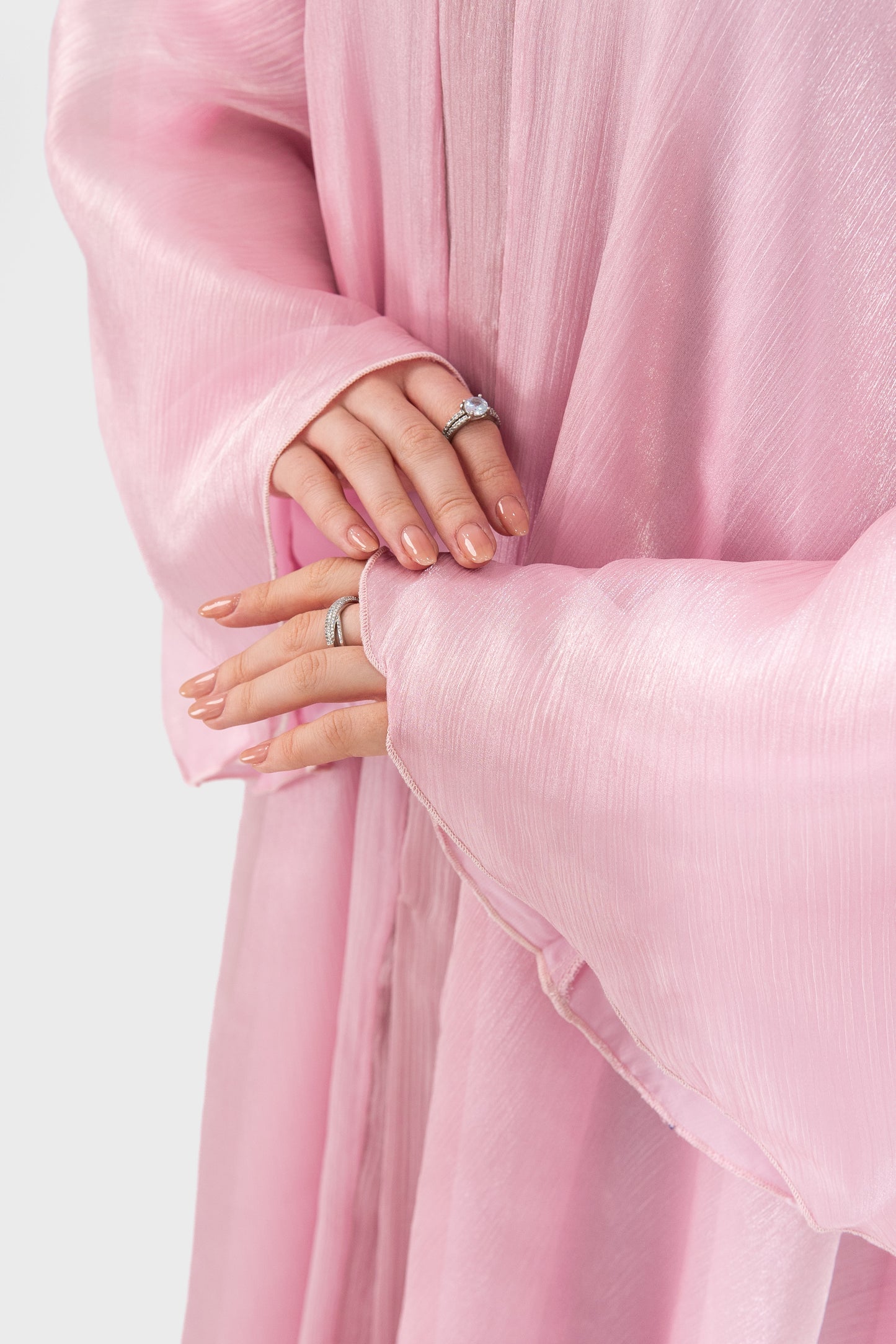Dreamy Abaya - Rose Pink
