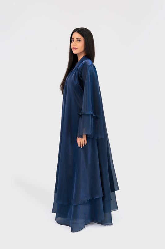 DREAMY ABAYA -NAVY BLOOM