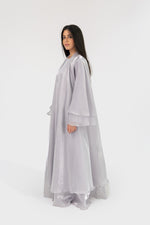 Load image into Gallery viewer, Dreamy Abaya | Soft Silver

