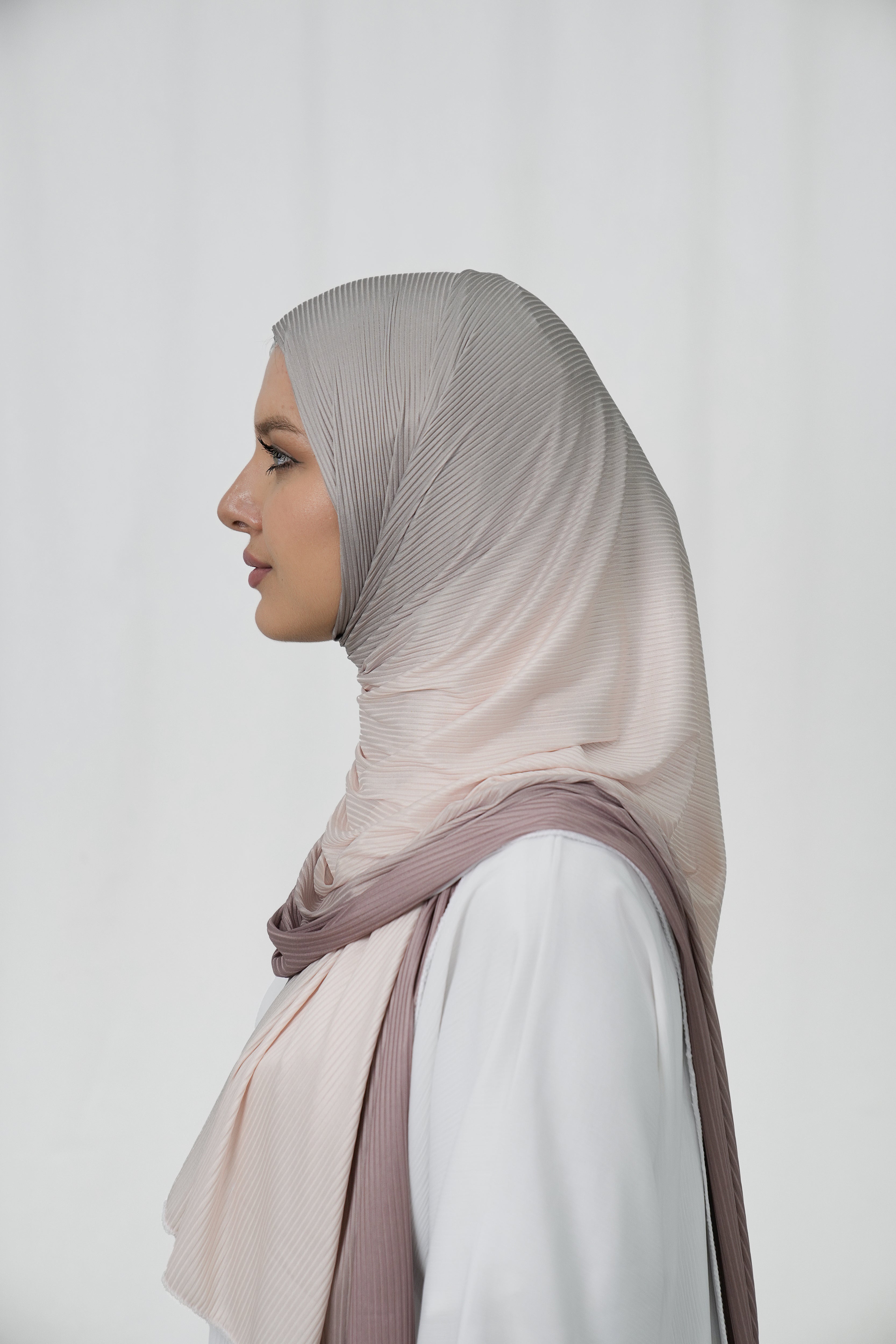 Fade Ripple | Grey/Mauve/Sand