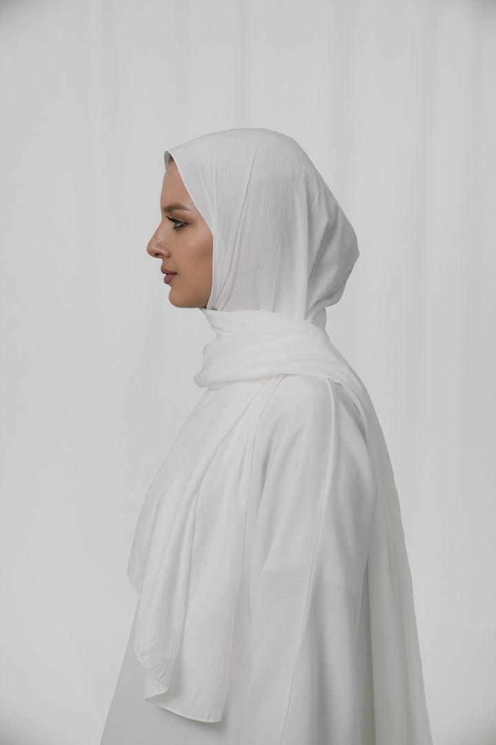 Crinkle | White