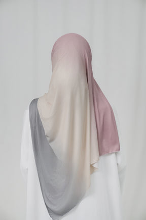 Fade Ripple | Rose/Beige/Grey