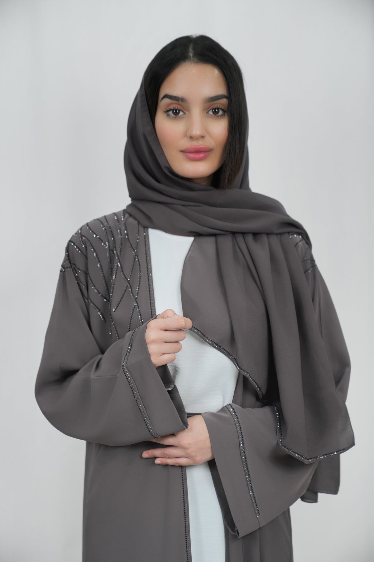 Emirati Abaya | Taupe