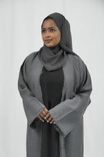 Charger l&#39;image dans la visionneuse de galerie, Linen Kimono | Grey
