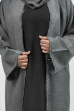Charger l&#39;image dans la visionneuse de galerie, Linen Kimono | Grey
