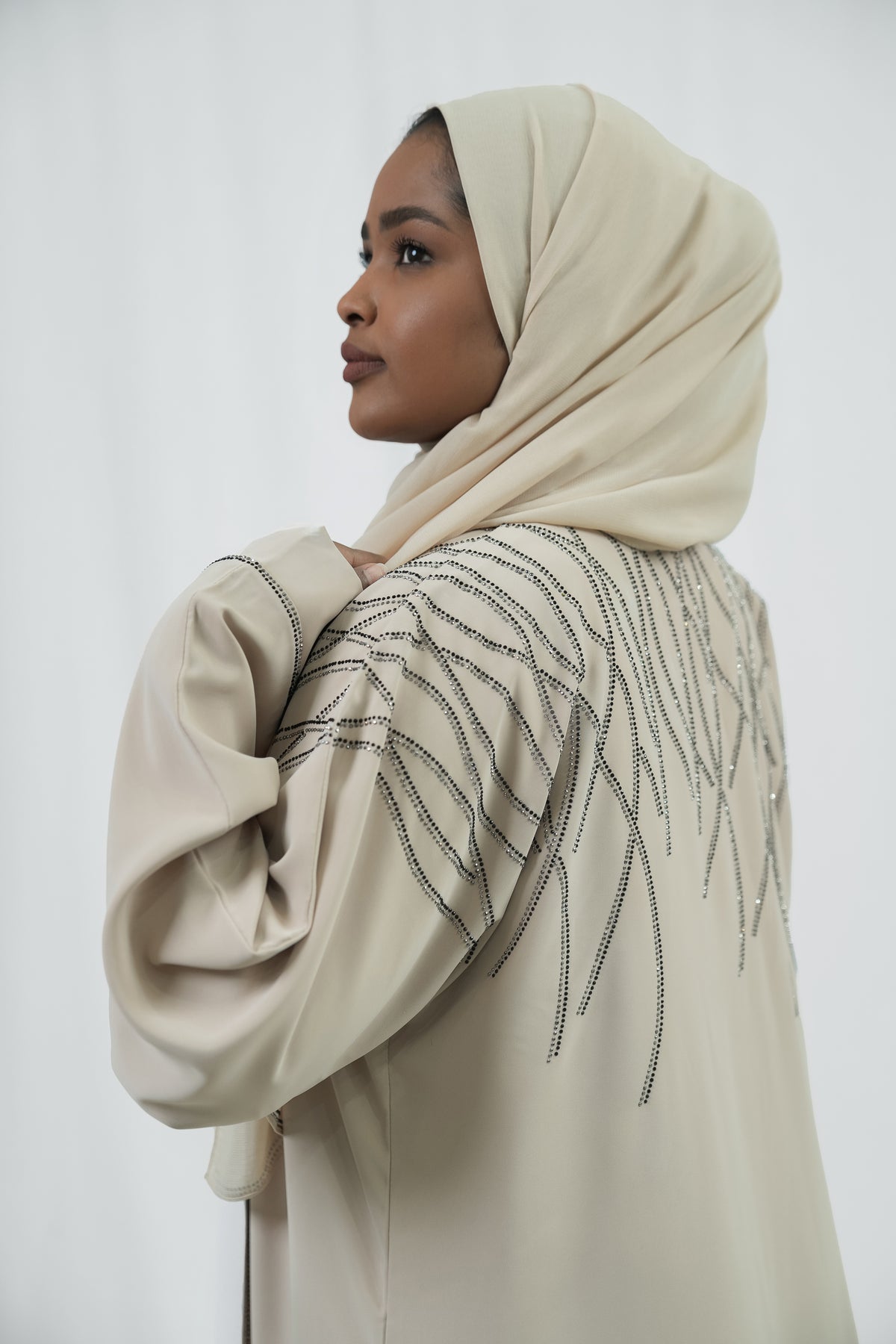 Emirati Abaya - Beige