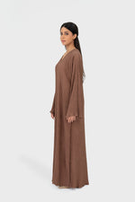 Charger l&#39;image dans la visionneuse de galerie, Pleated Dress | Coffee
