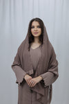 Pleated Dress | Taupe