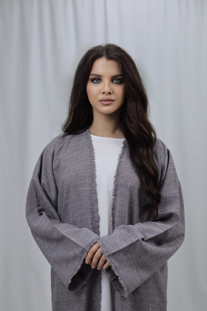 Linen Kimono | Lavender