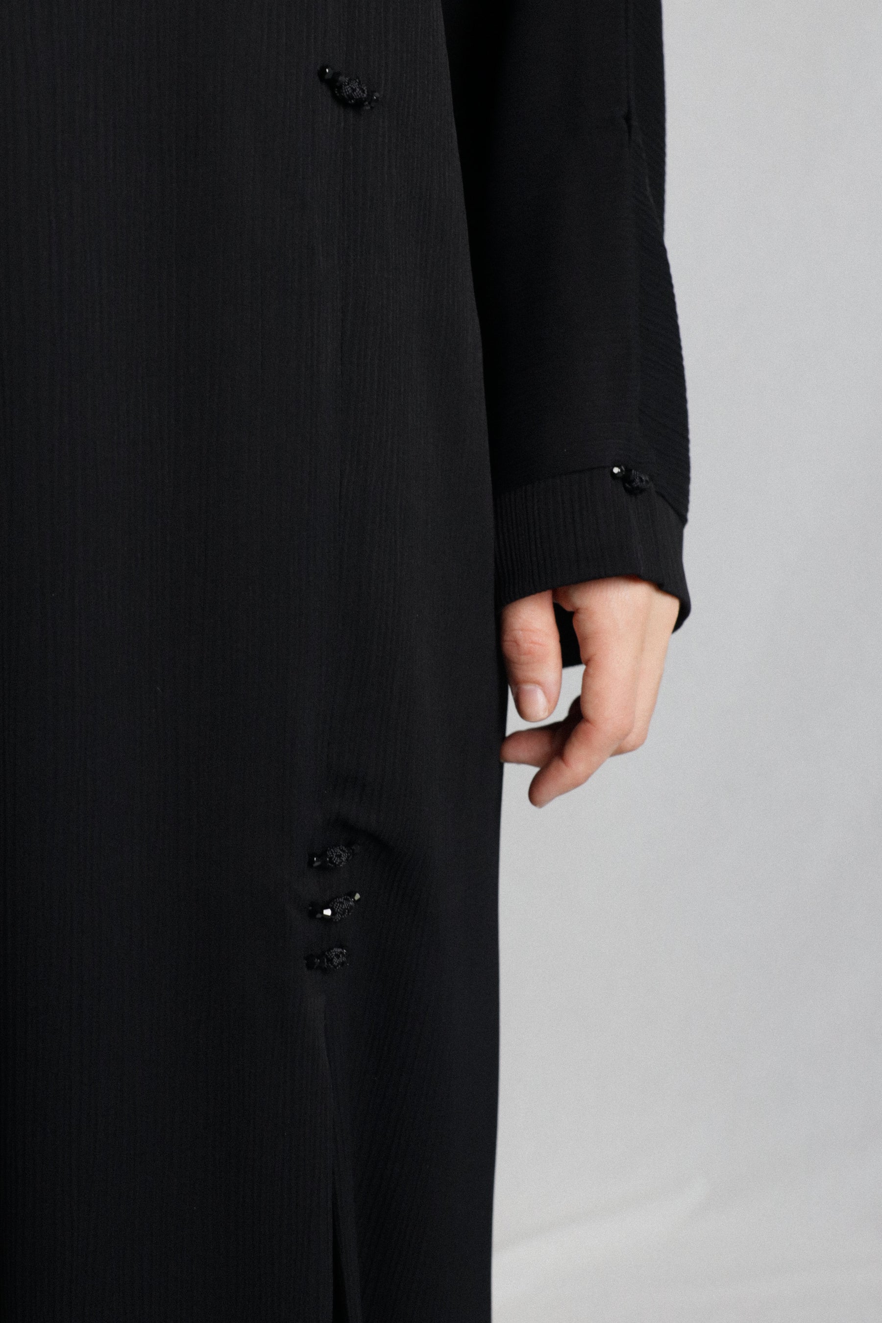 Abaya Khaleeji - Black