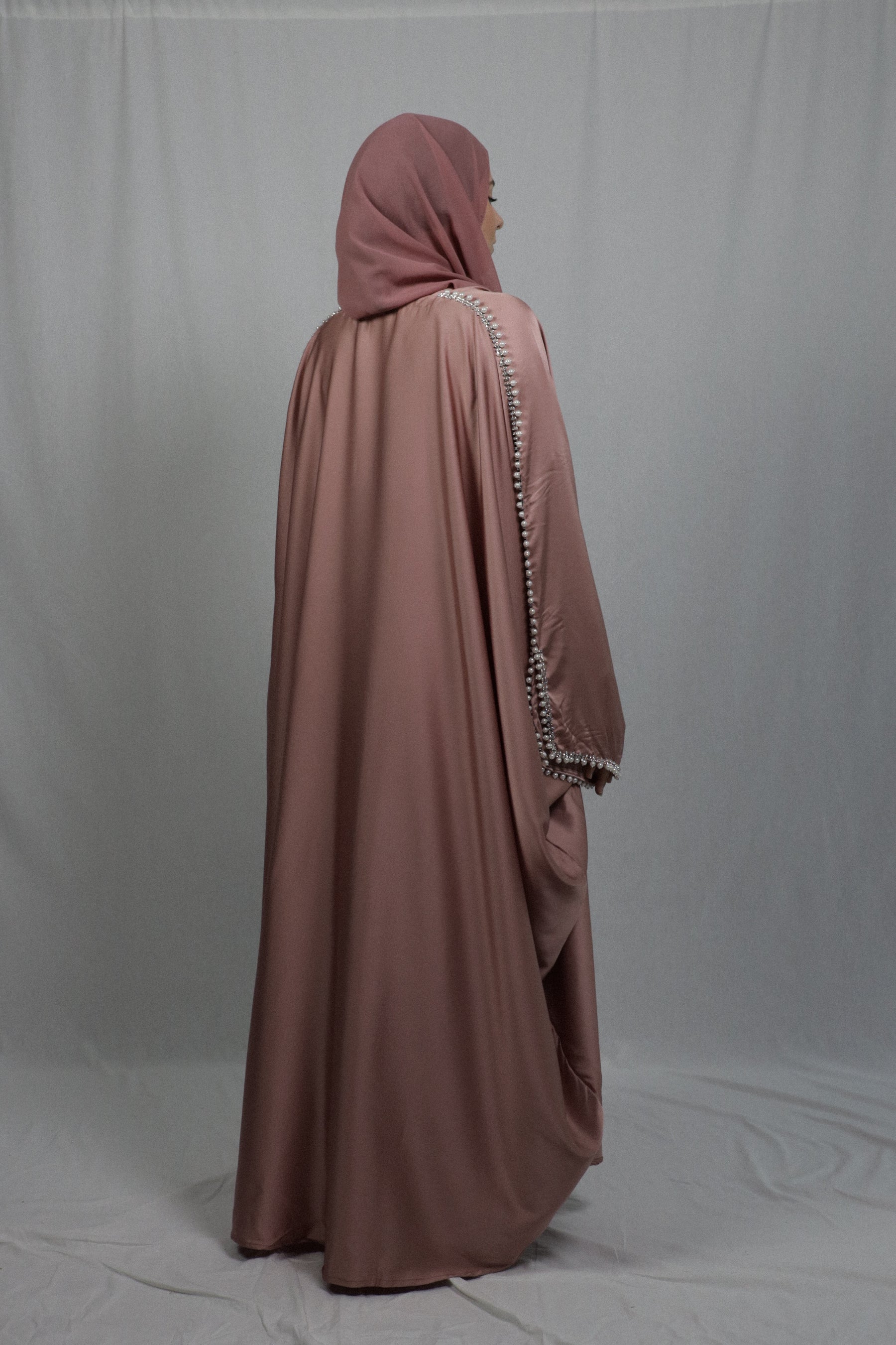 Abaya Pearl - Rose