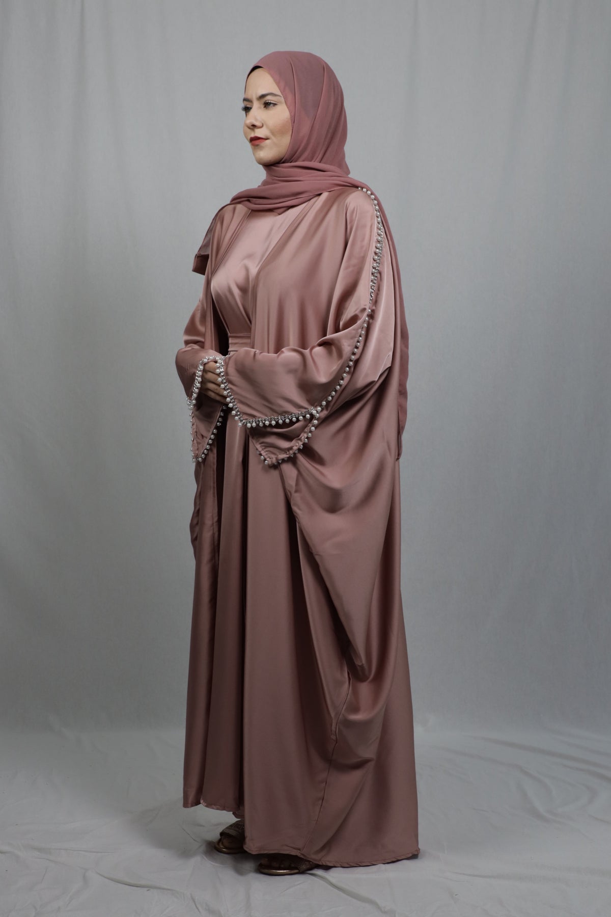 Abaya Pearl - Rose