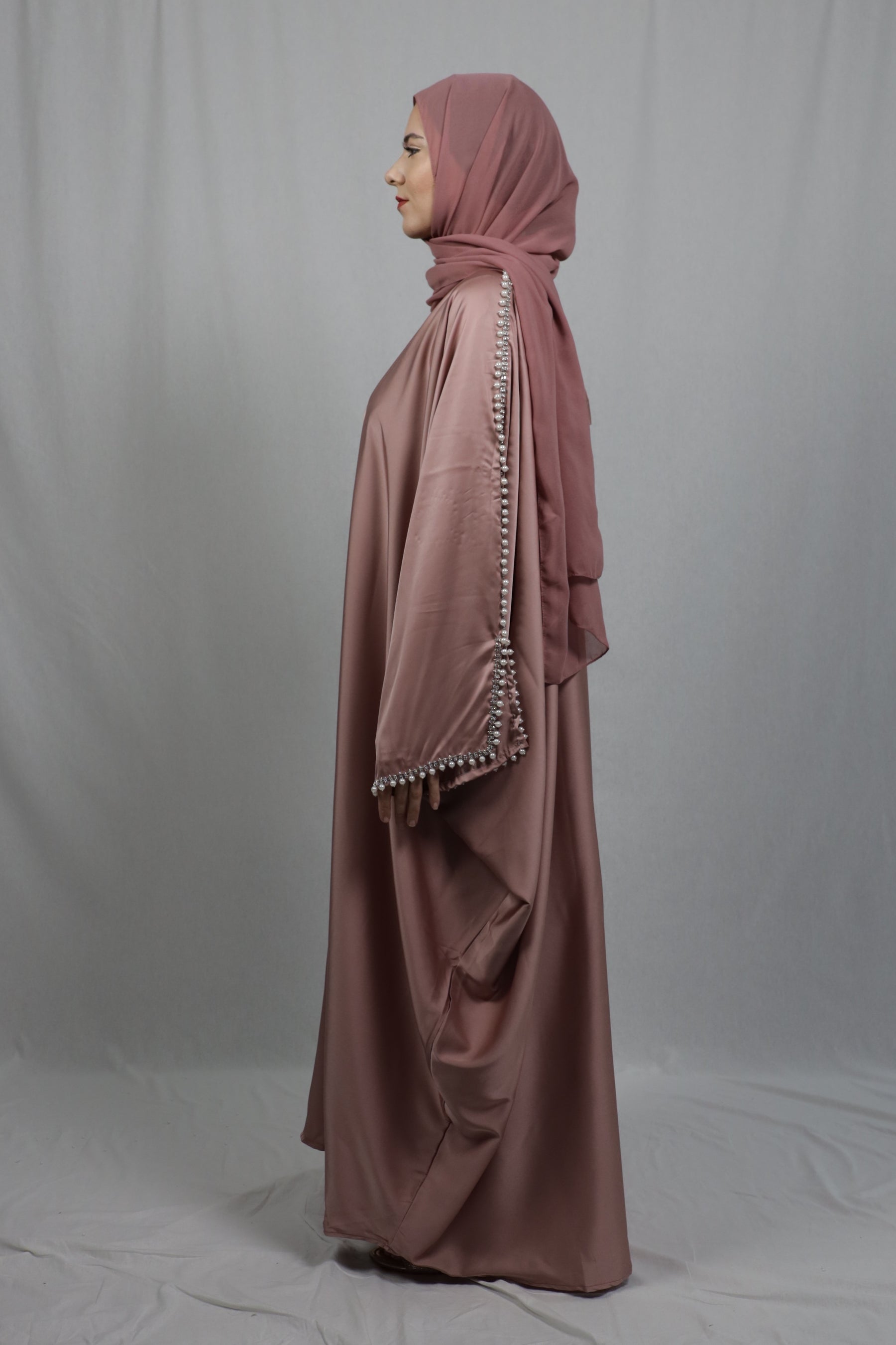 Abaya Pearl - Rose