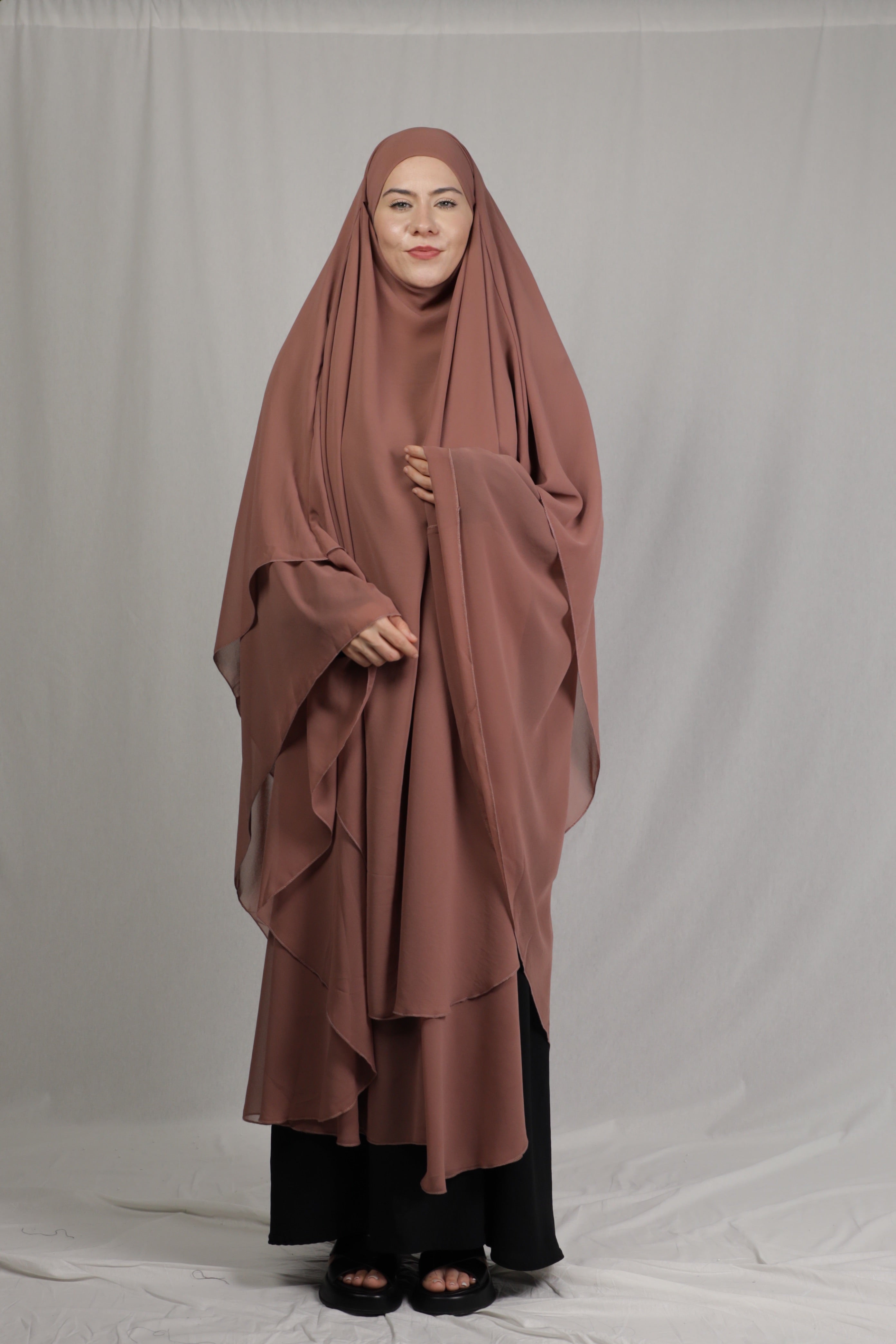 XL Khimar Desert Rose