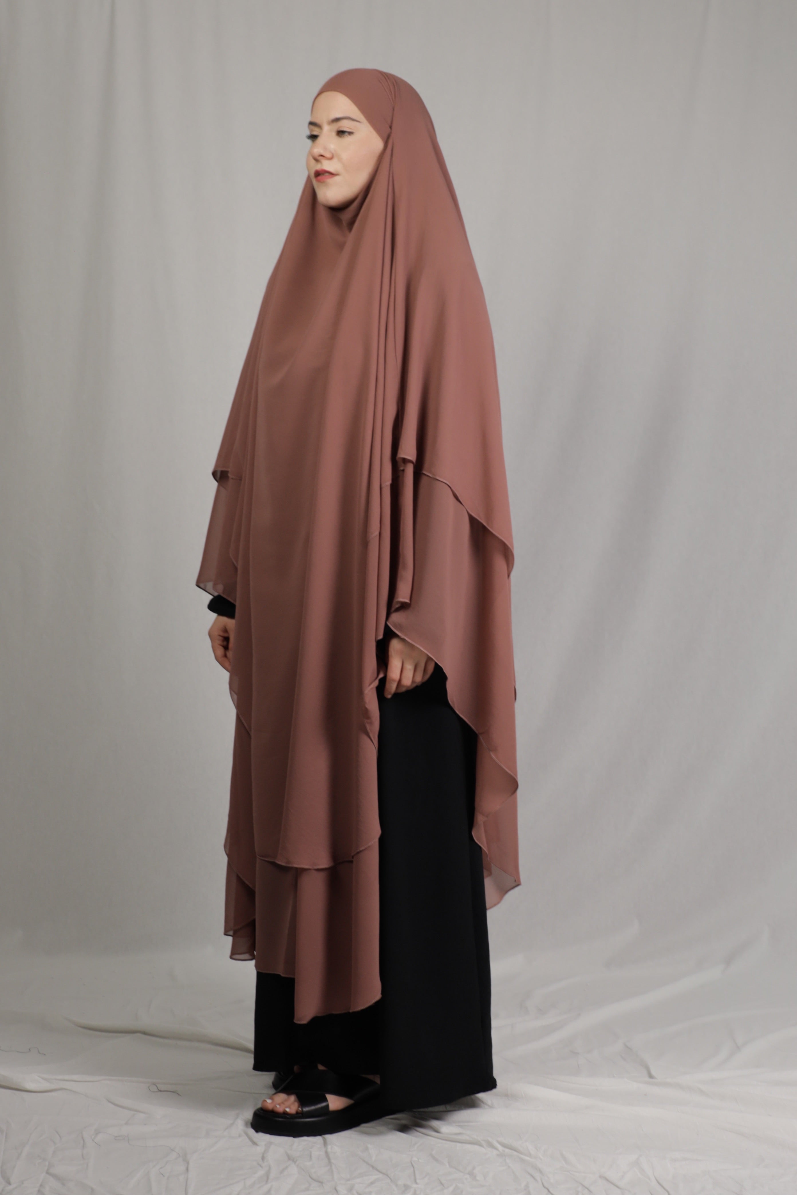 XL Khimar Desert Rose