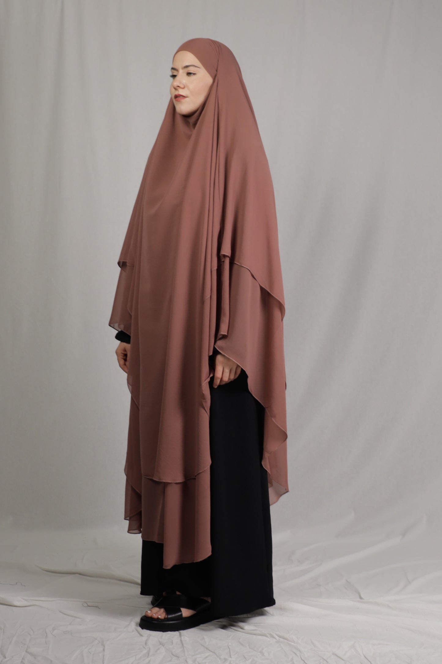 XL Khimar Desert Rose