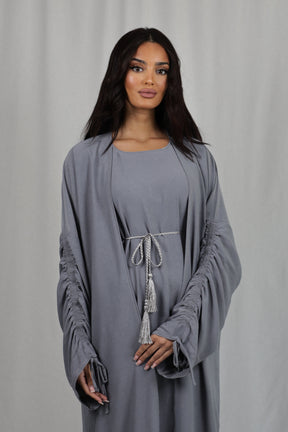 Arm String Abaya | Ice