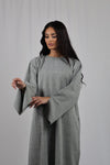 Linen Pocket Abaya | Greeneige