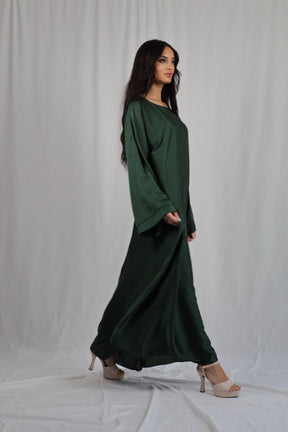 Satin Basic - Royal Green