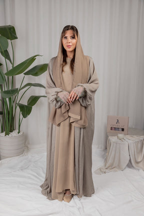 Bliss Abaya - Beige