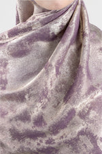Charger l&#39;image dans la visionneuse de galerie, Luxury Hijab | Golden Purple
