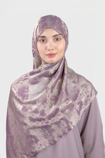 Charger l&#39;image dans la visionneuse de galerie, Luxury Hijab | Golden Purple
