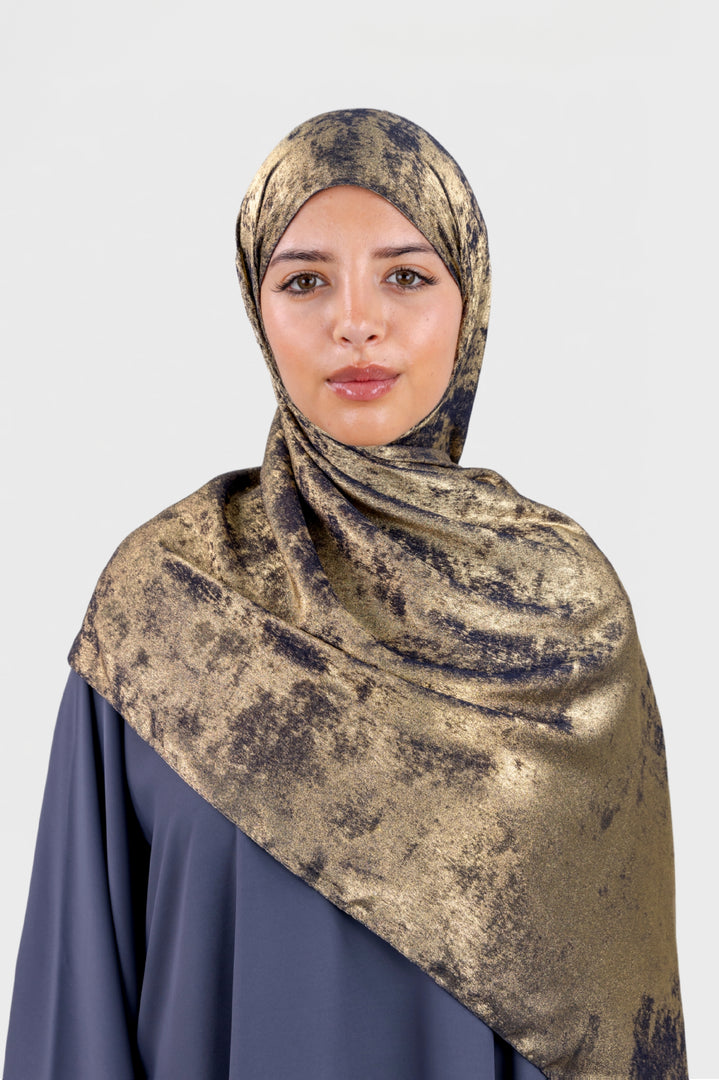 Luxury Hijab | Navy Blue