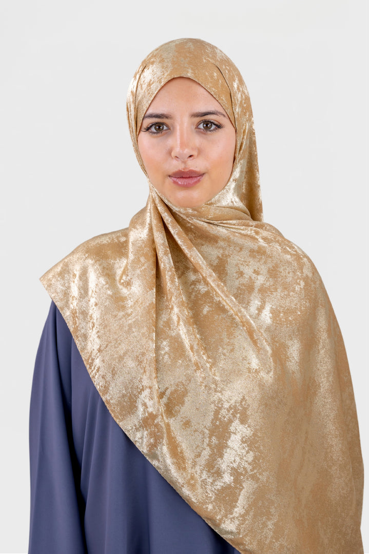 Luxury Hijab | Sun Gold