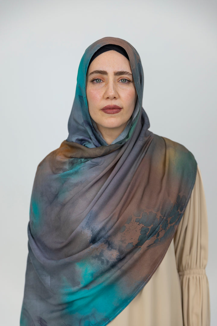 Modal Printed | Coffee Sky