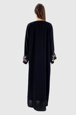 Bild in den Galerie-Viewer laden, Wunder-Abaya | Schwarz
