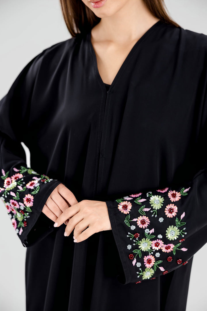 Wunder-Abaya | Schwarz