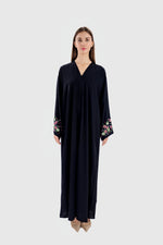 Bild in den Galerie-Viewer laden, Wunder-Abaya | Schwarz
