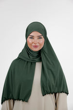 Charger l&#39;image dans la visionneuse de galerie, Premium Jersey Line | Olive Emerald
