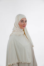 Bild in den Galerie-Viewer laden, PREMIUM JERSEY LINIE | WEICHES CREMIGE BEIGE
