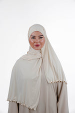Bild in den Galerie-Viewer laden, PREMIUM JERSEY LINIE | WEICHES CREMIGE BEIGE
