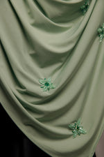 Load image into Gallery viewer, Premium Jersey Handmade Diamond 1 | Sage Green
