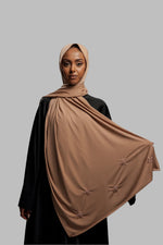 Bild in den Galerie-Viewer laden, Premium Jersey Handmade Diamond 1 - Karamell Latte

